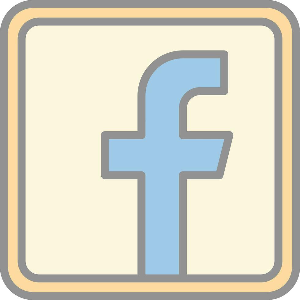 Facebook Logo Vektor Symbol Design