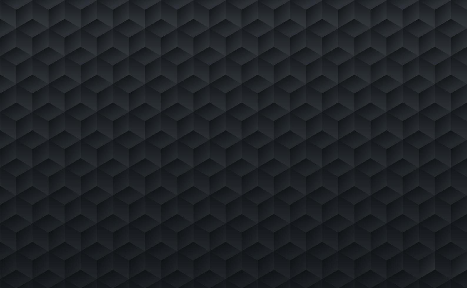 abstrakt svart gradient färg geometrisk kub mosaik mönster bakgrund och struktur. du kan använda för mall, affisch, bannerwebben, utskriftsannons. vektor illustration