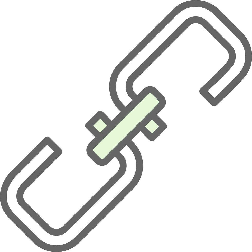 Link-Vektor-Icon-Design vektor