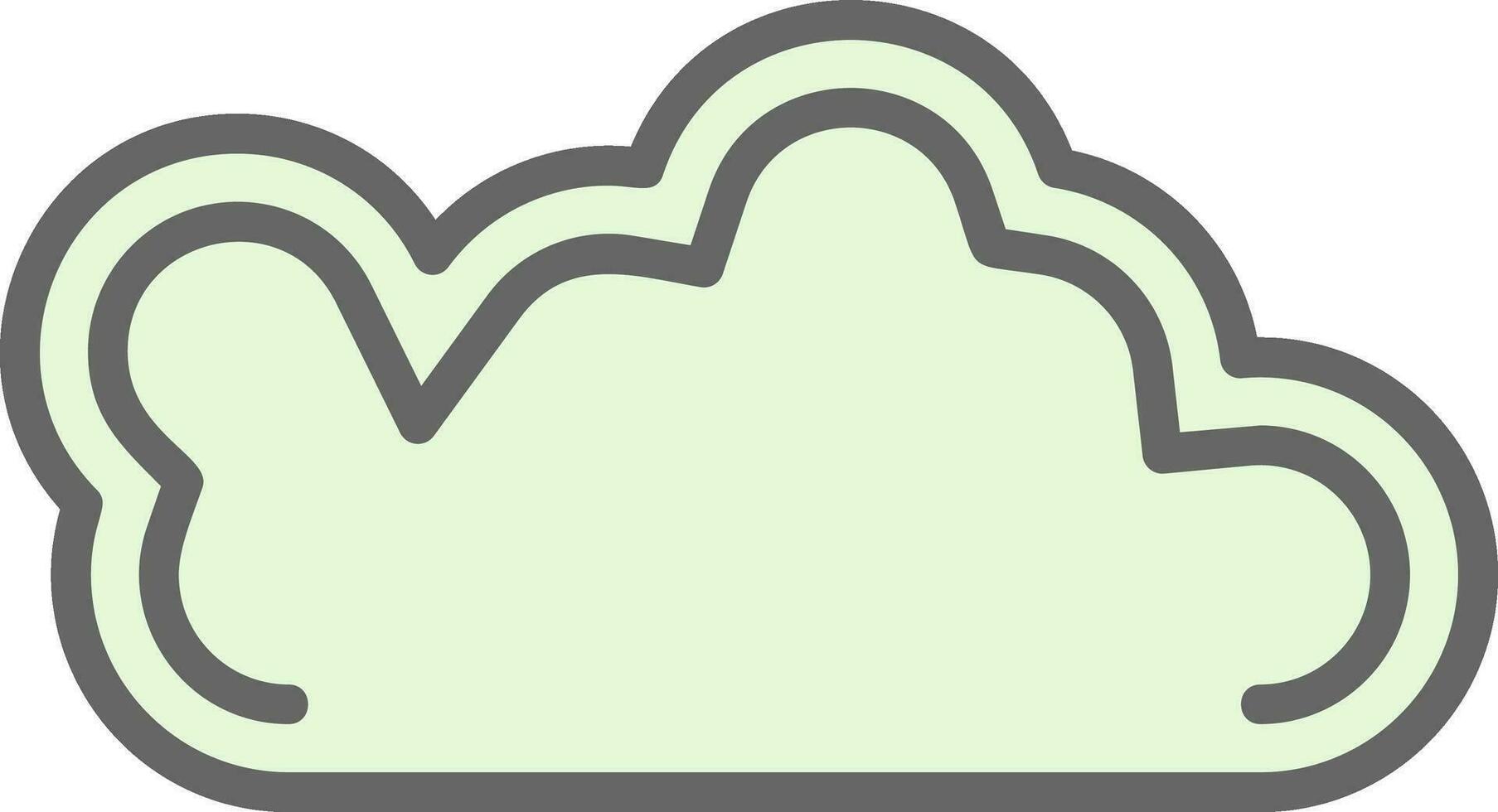 Cloud-Vektor-Icon-Design vektor