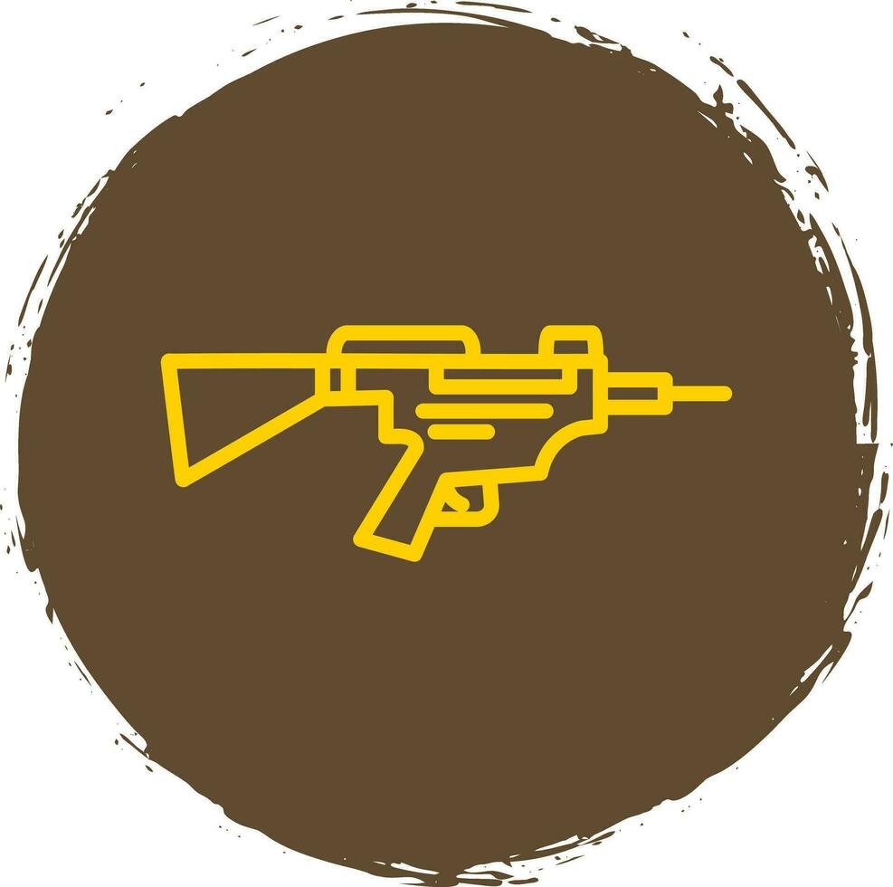 Waffe-Vektor-Icon-Design vektor