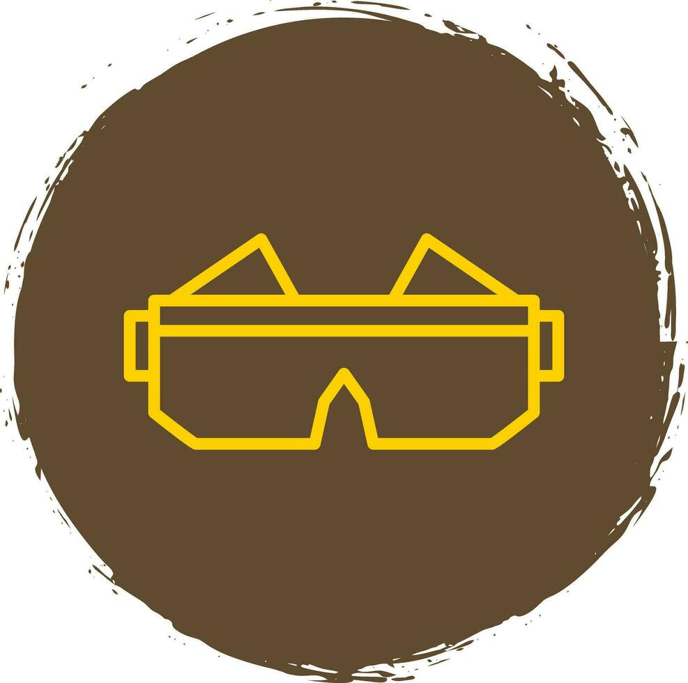 Sicherheit Brille Vektor Symbol Design