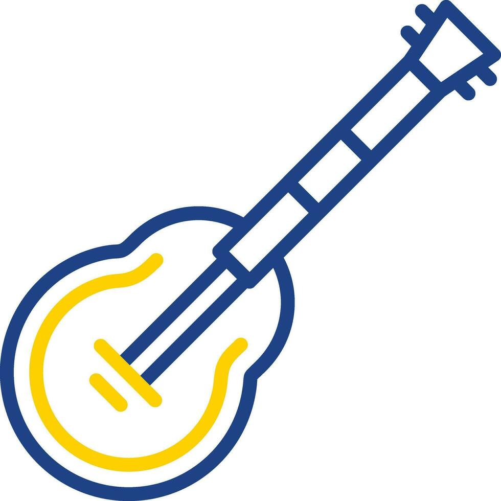 Gitarren-Vektor-Icon-Design vektor