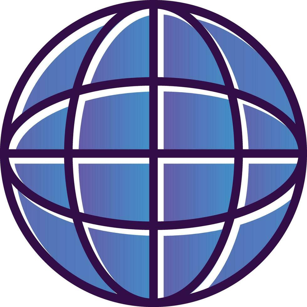 Welt-Vektor-Icon-Design vektor