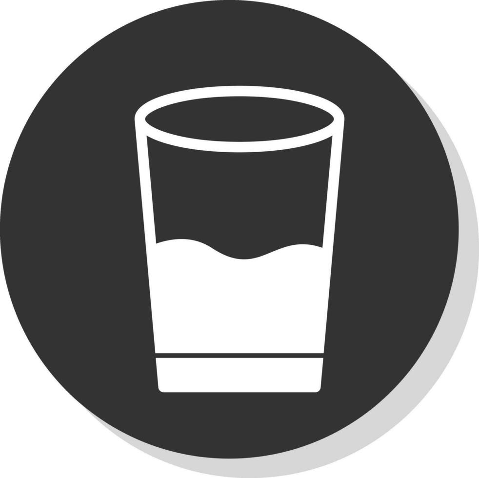 glas av vatten vektor ikon design