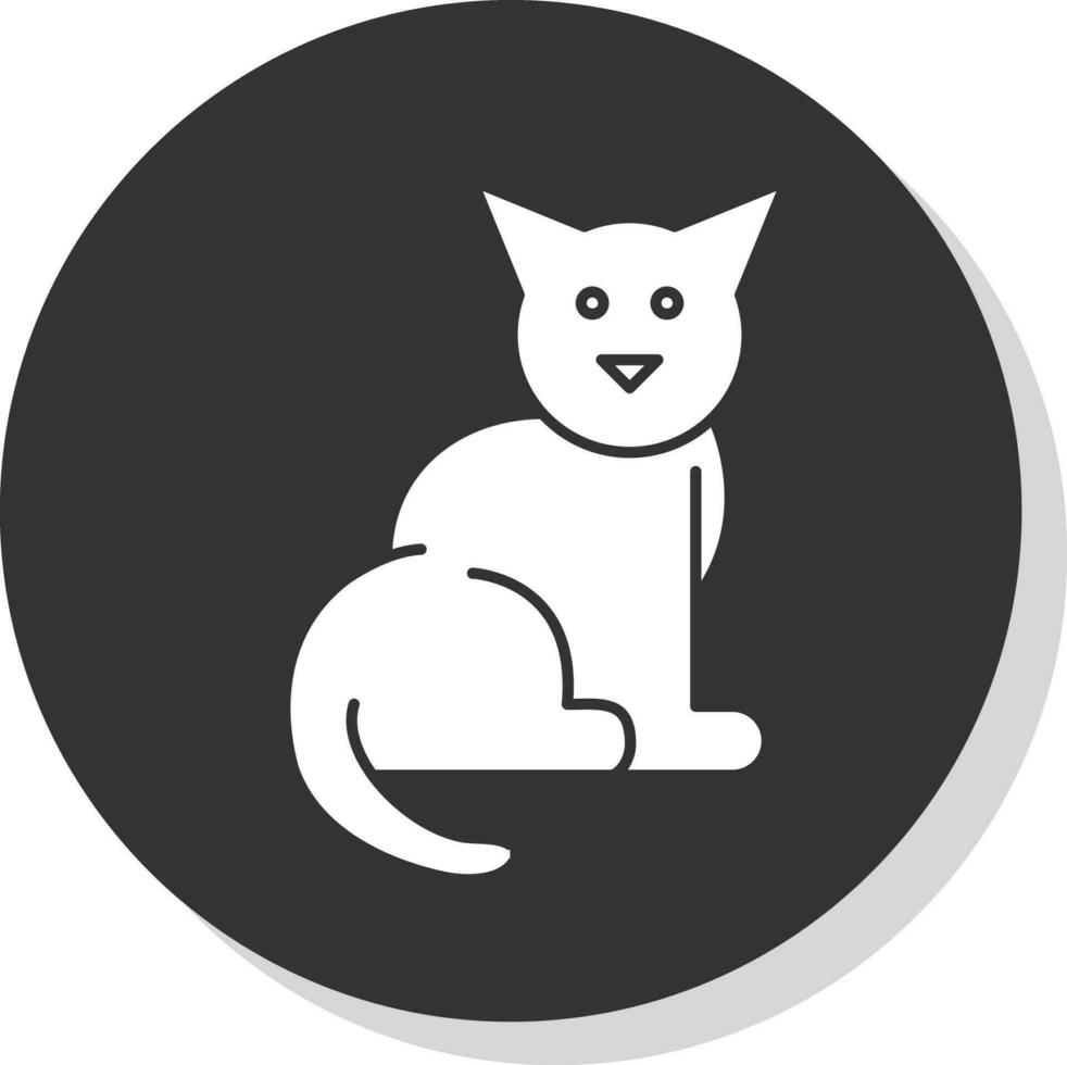 Katze-Vektor-Icon-Design vektor