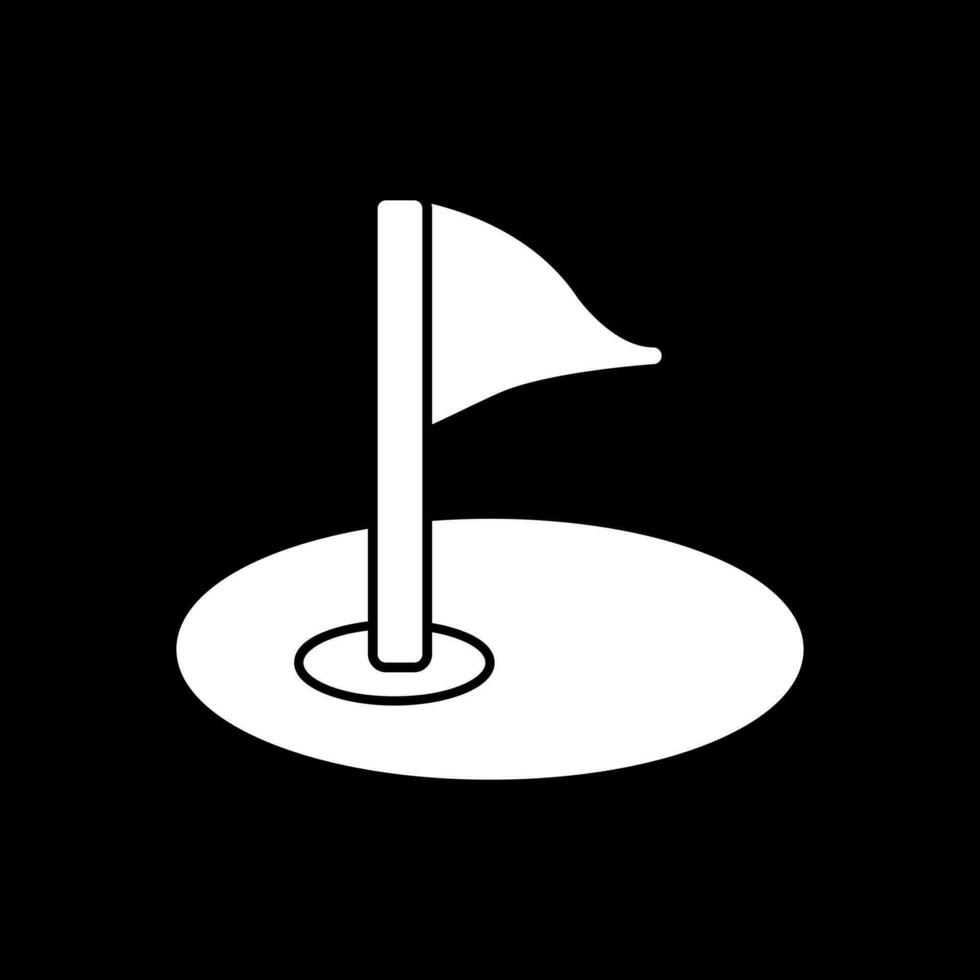 Golf Kurs Vektor Symbol Design