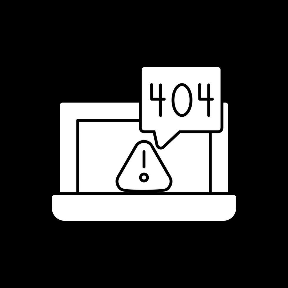 404-Fehlervektor-Icon-Design vektor