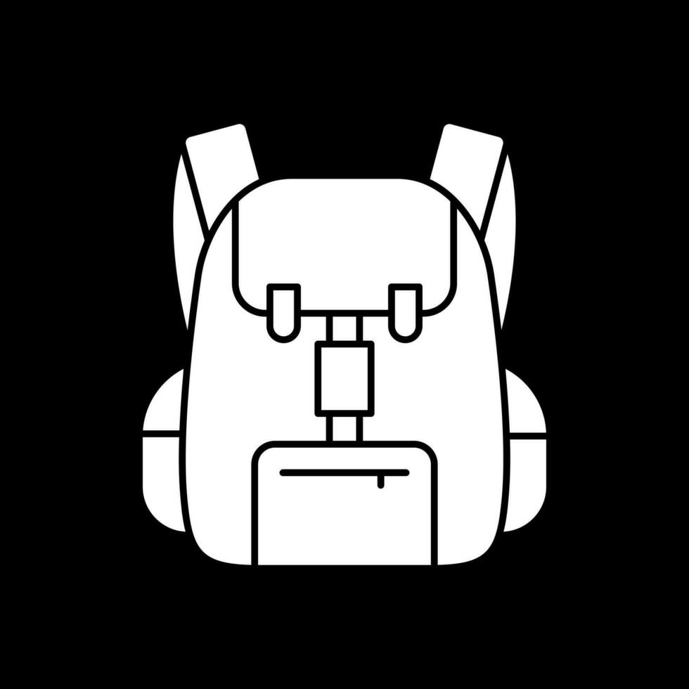 Rucksack-Vektor-Icon-Design vektor