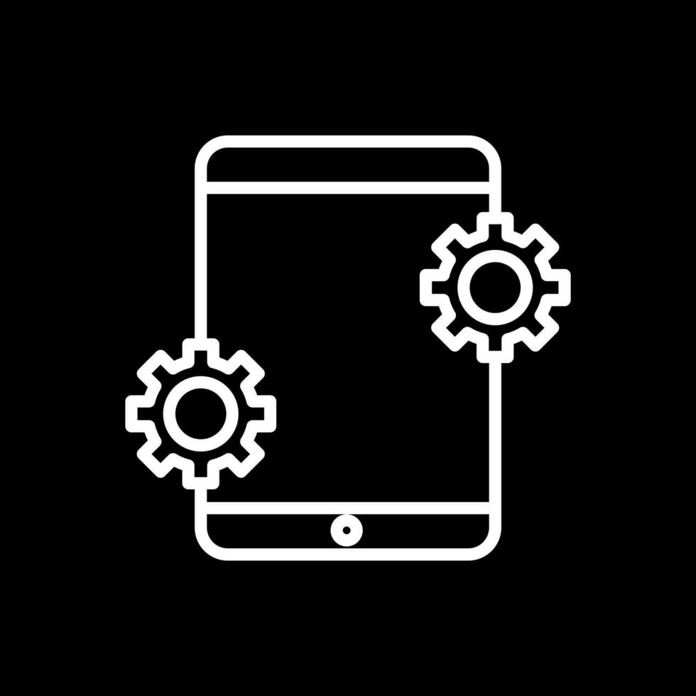 Handy, Mobiltelefon App Vektor Symbol Design