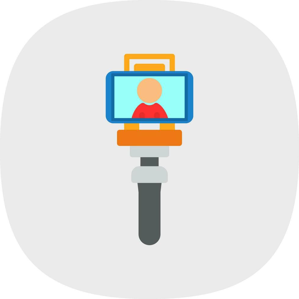 Selfie-Vektor-Icon-Design vektor