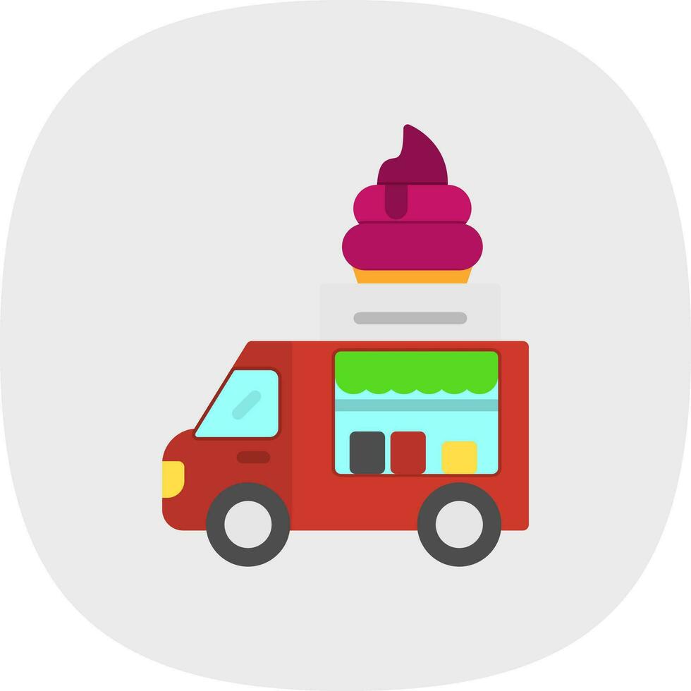 Food-Truck-Vektor-Icon-Design vektor