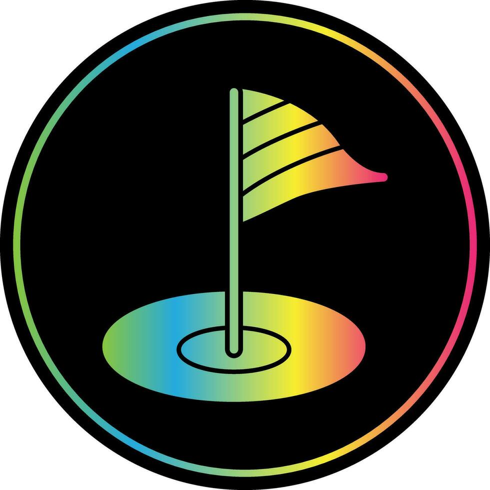 Minigolf Vektor Symbol Design