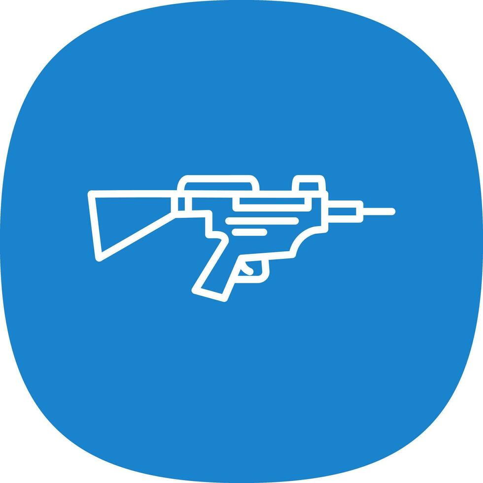 Waffe-Vektor-Icon-Design vektor