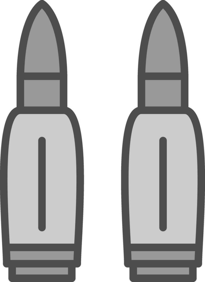 ammunition vektor ikon design