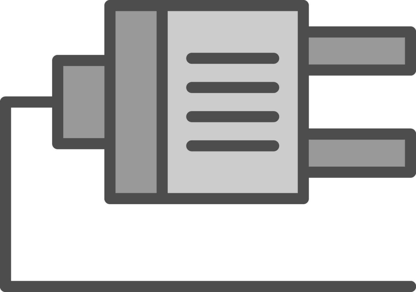 Plug-Vektor-Icon-Design vektor