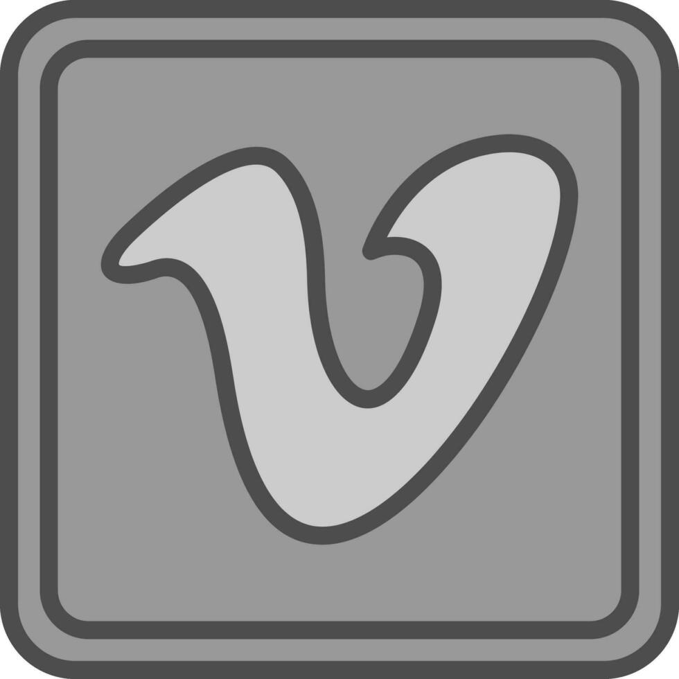 vimeo fyrkant logotyp vektor ikon design