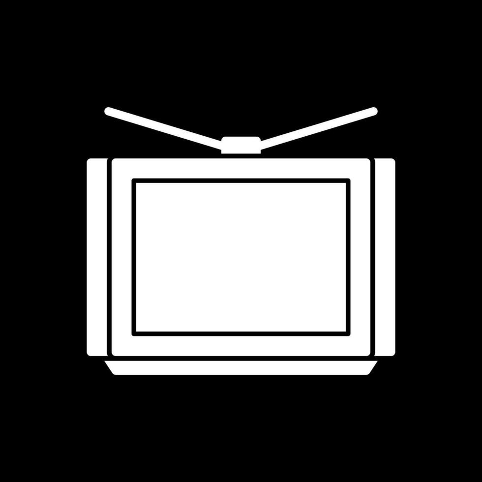 TV-Vektor-Icon-Design vektor