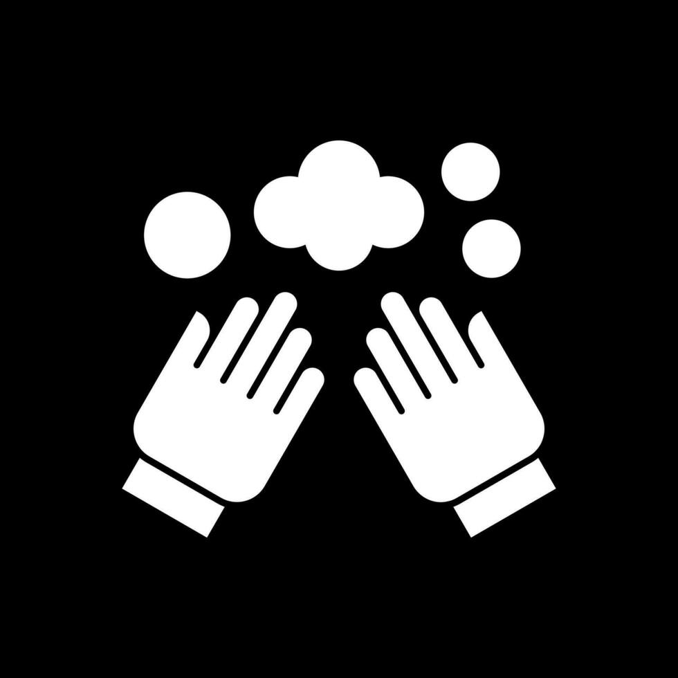 Hand waschen Vektor Symbol Design