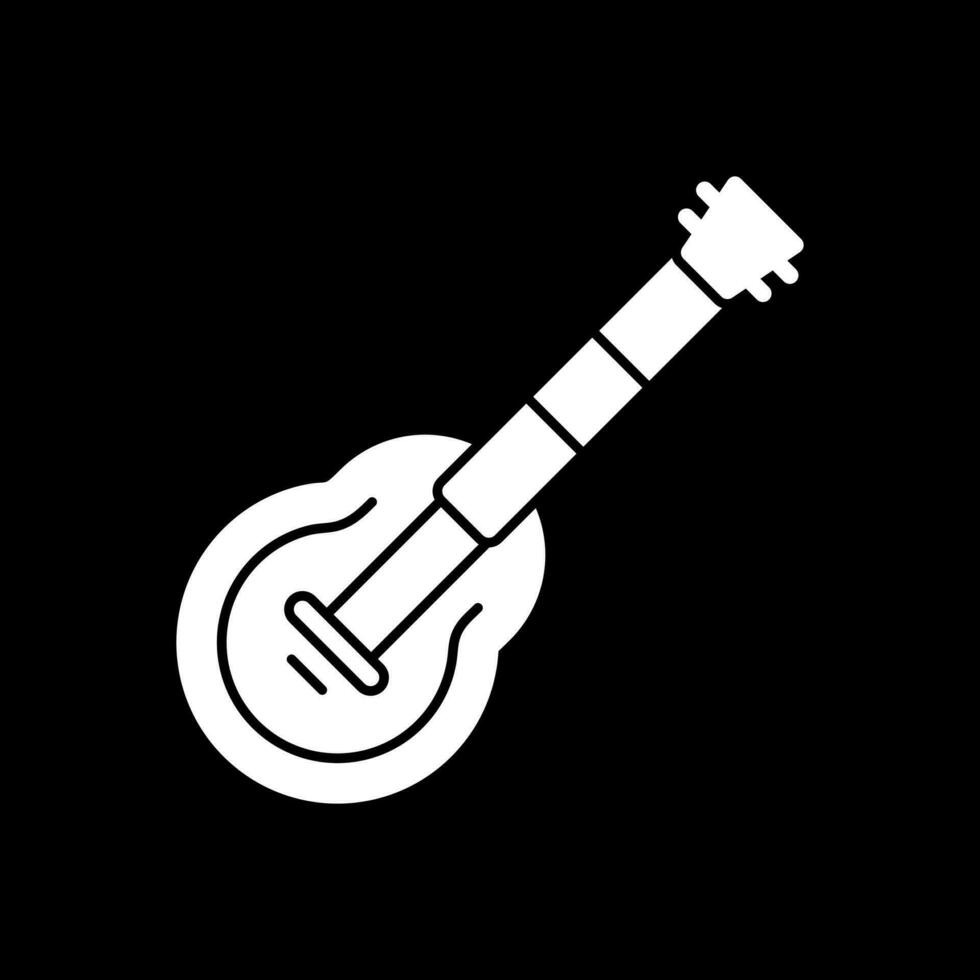 Gitarren-Vektor-Icon-Design vektor