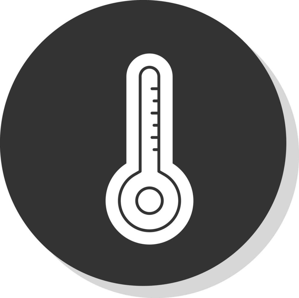 Thermometer-Vektor-Icon-Design vektor