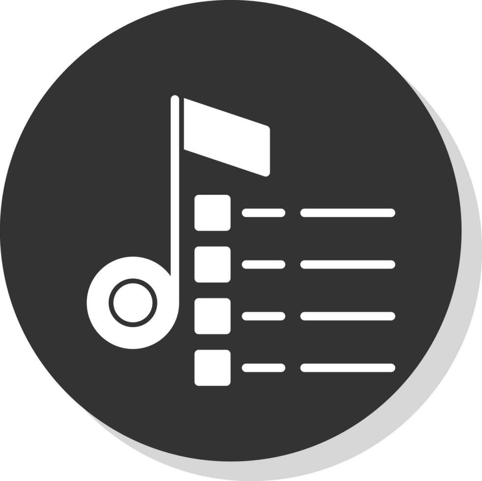 Listenvektor-Icon-Design vektor