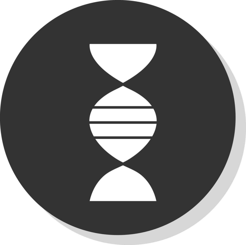 DNA-Vektor-Icon-Design vektor