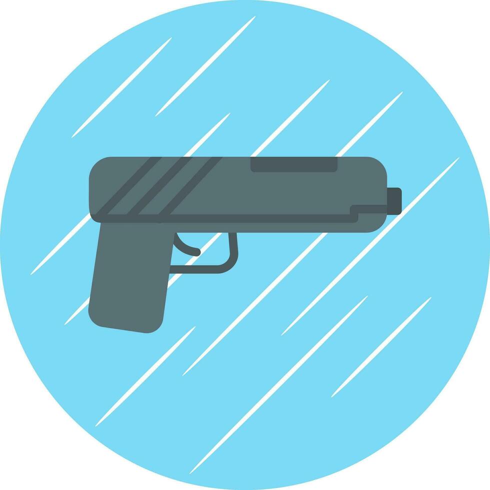 Waffe-Vektor-Icon-Design vektor