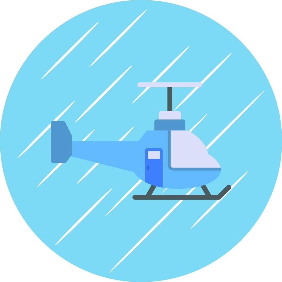 Hubschrauber-Vektor-Icon-Design vektor