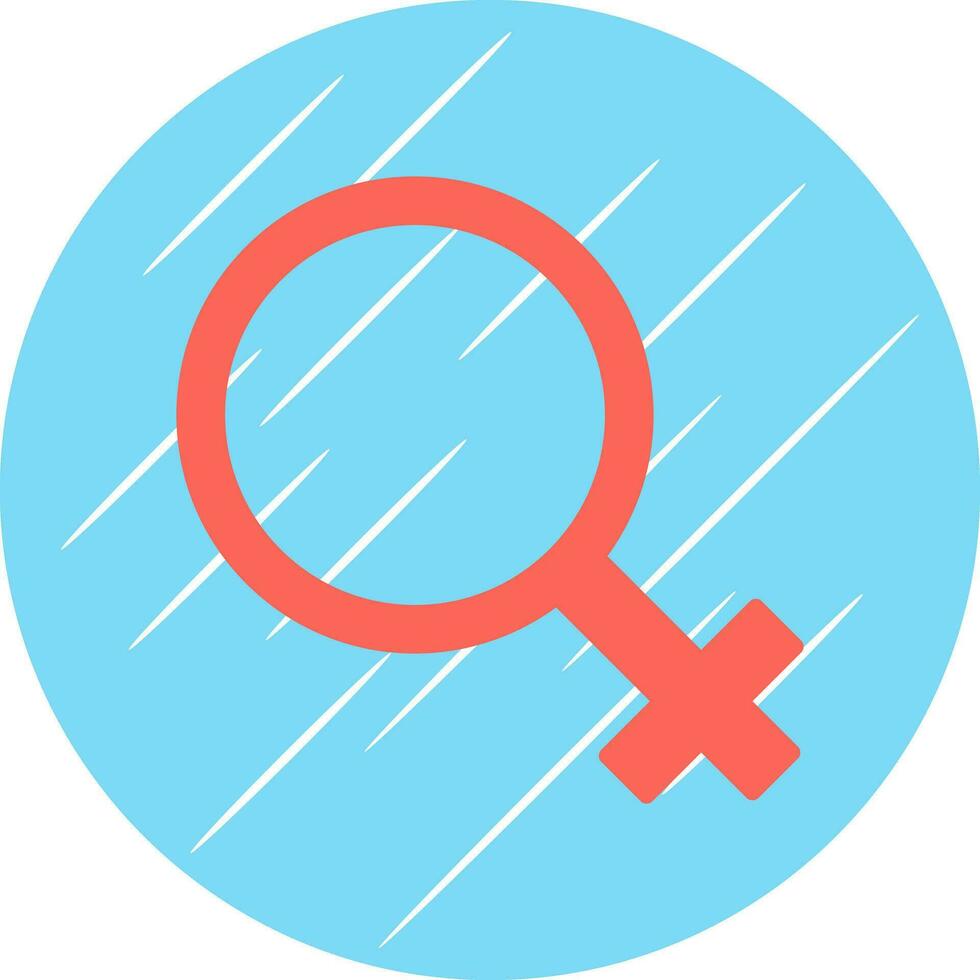 kvinna tecken vektor ikon design