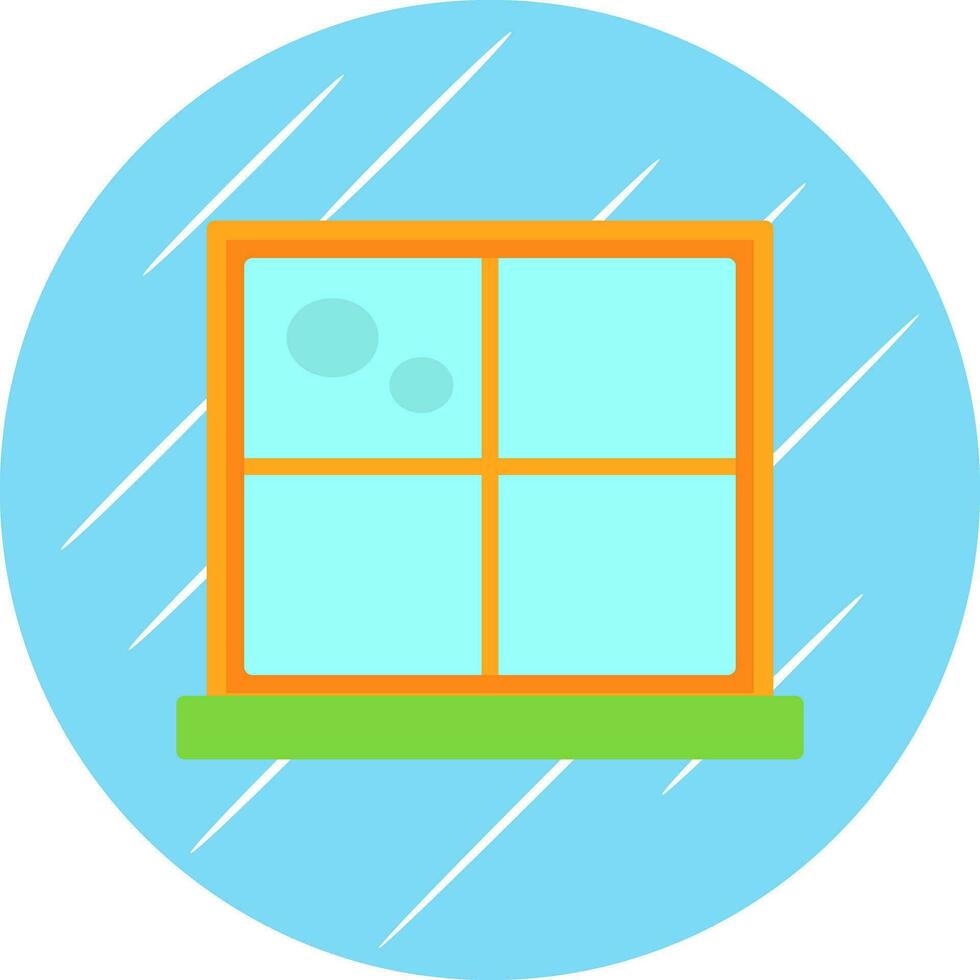 Fenster-Vektor-Icon-Design vektor