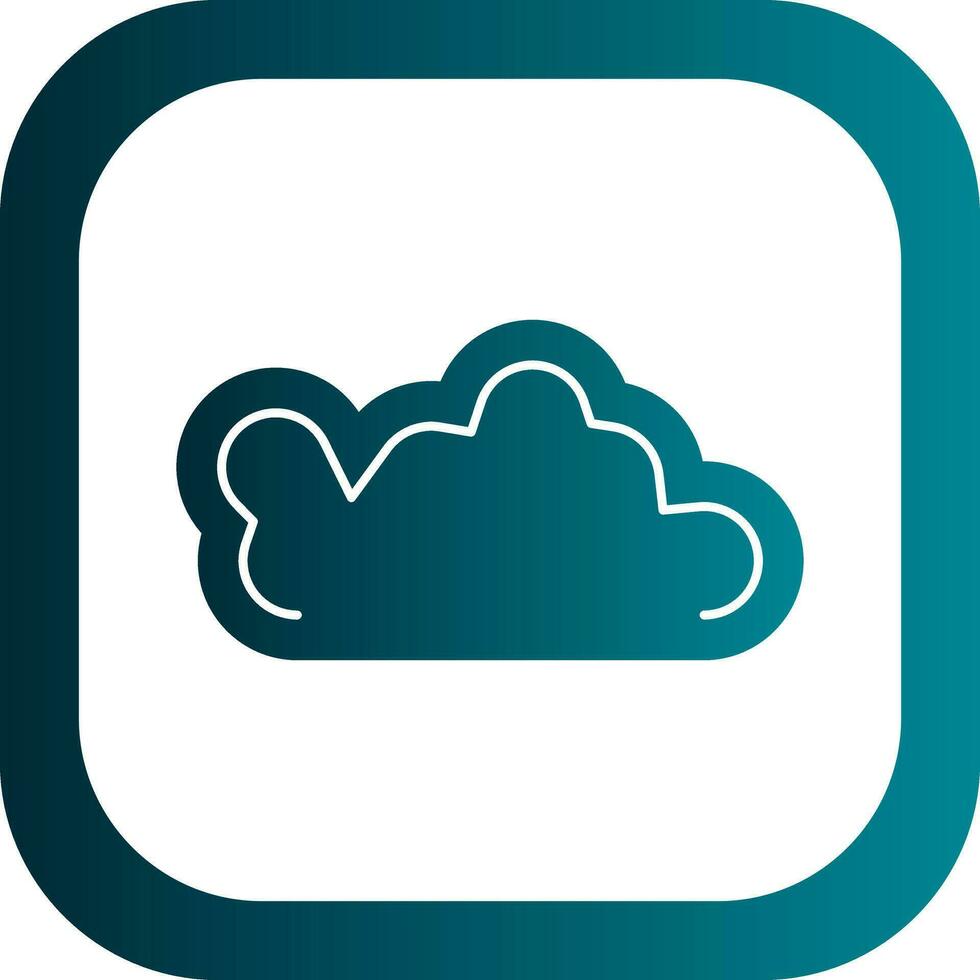 Cloud-Vektor-Icon-Design vektor