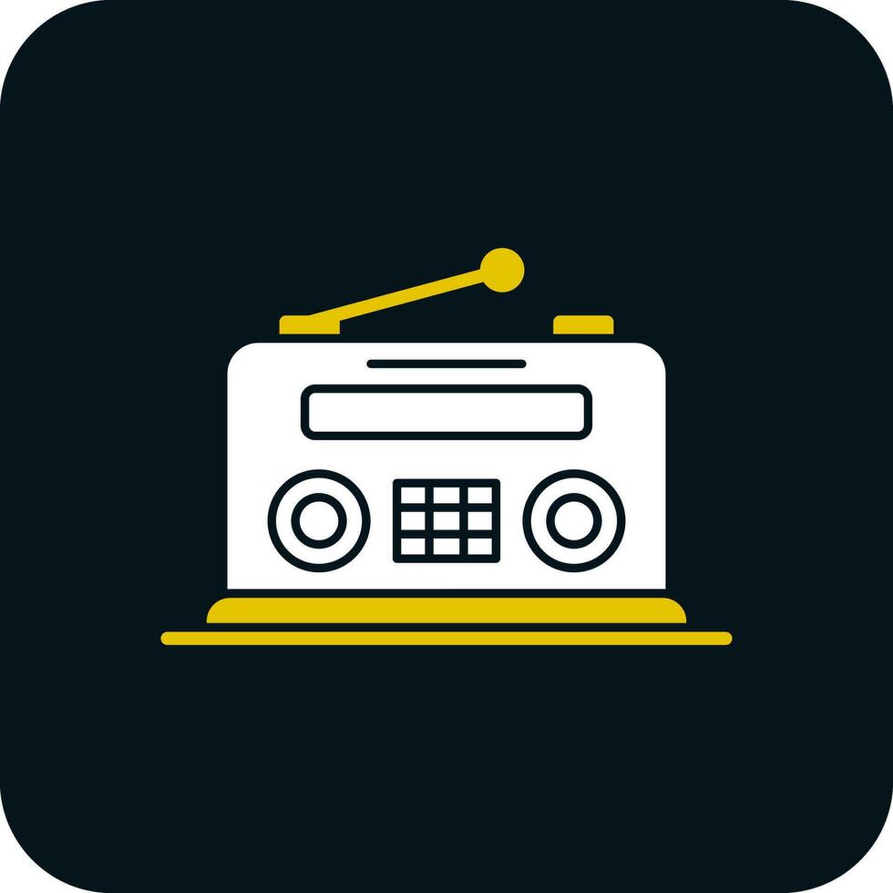 Radio-Vektor-Icon-Design vektor