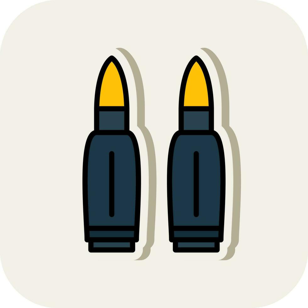 ammunition vektor ikon design