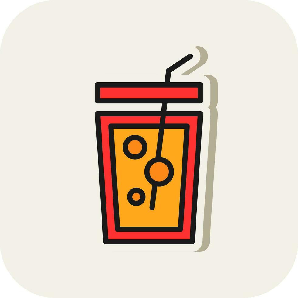 Softdrink-Vektor-Icon-Design vektor