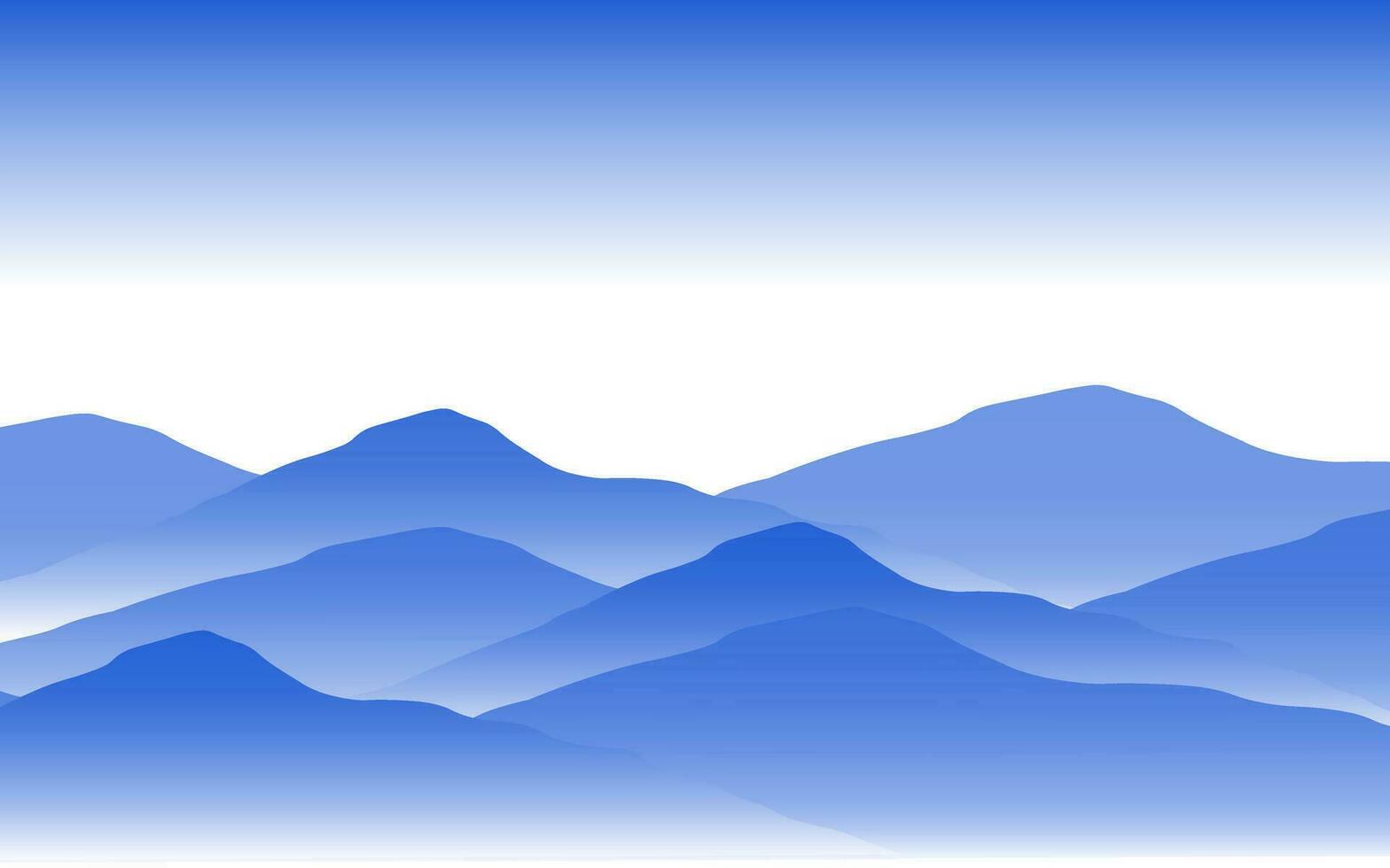 Blau Berg abstrakt Hintergrund Illustration vektor