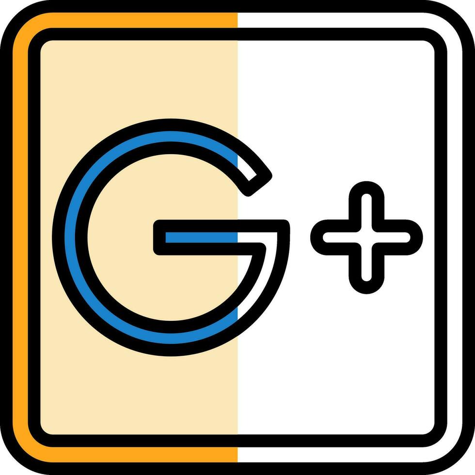 Google Plus Vektor Symbol Design