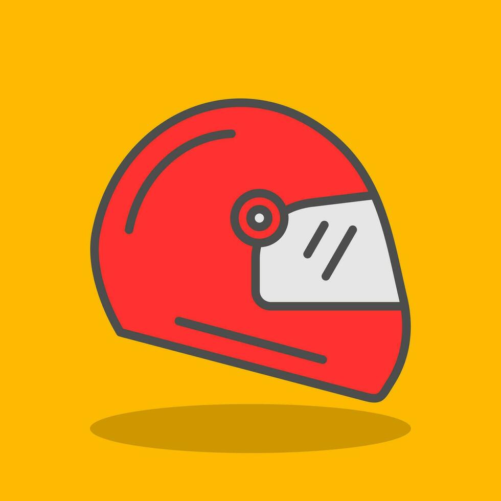 Helm-Vektor-Icon-Design vektor