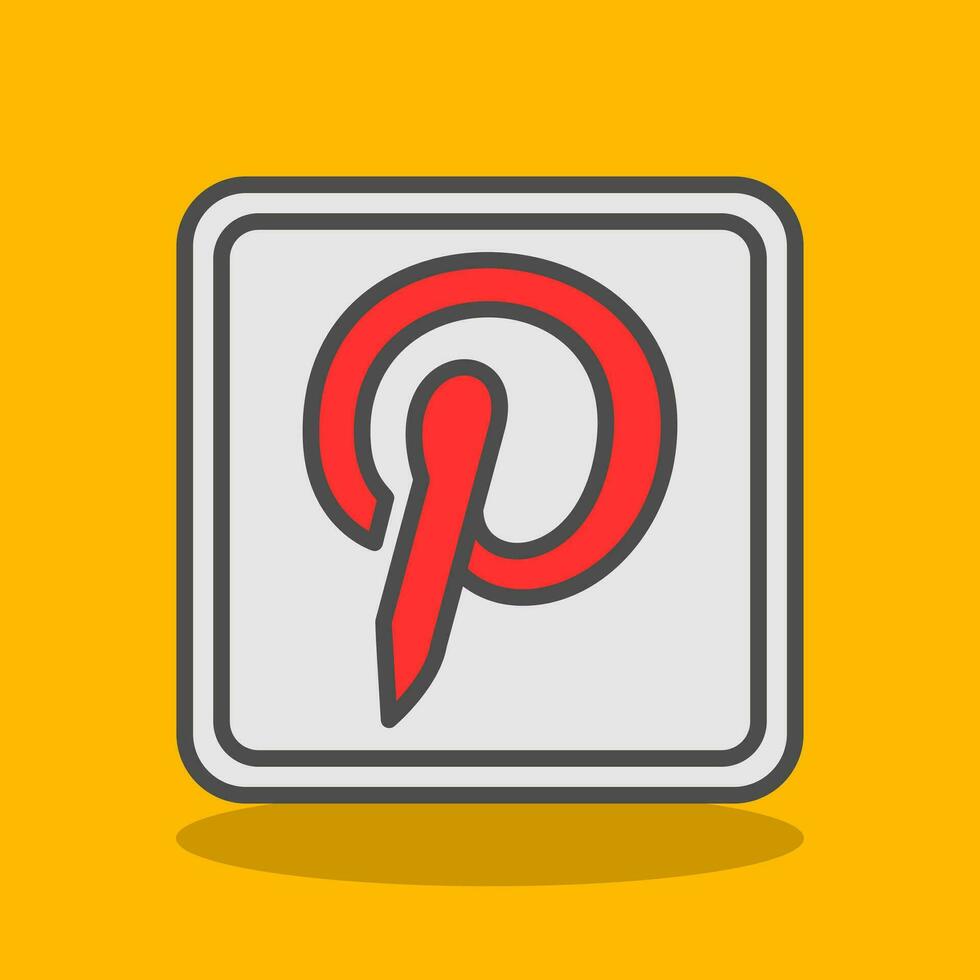 pinterest Logo Vektor Symbol Design