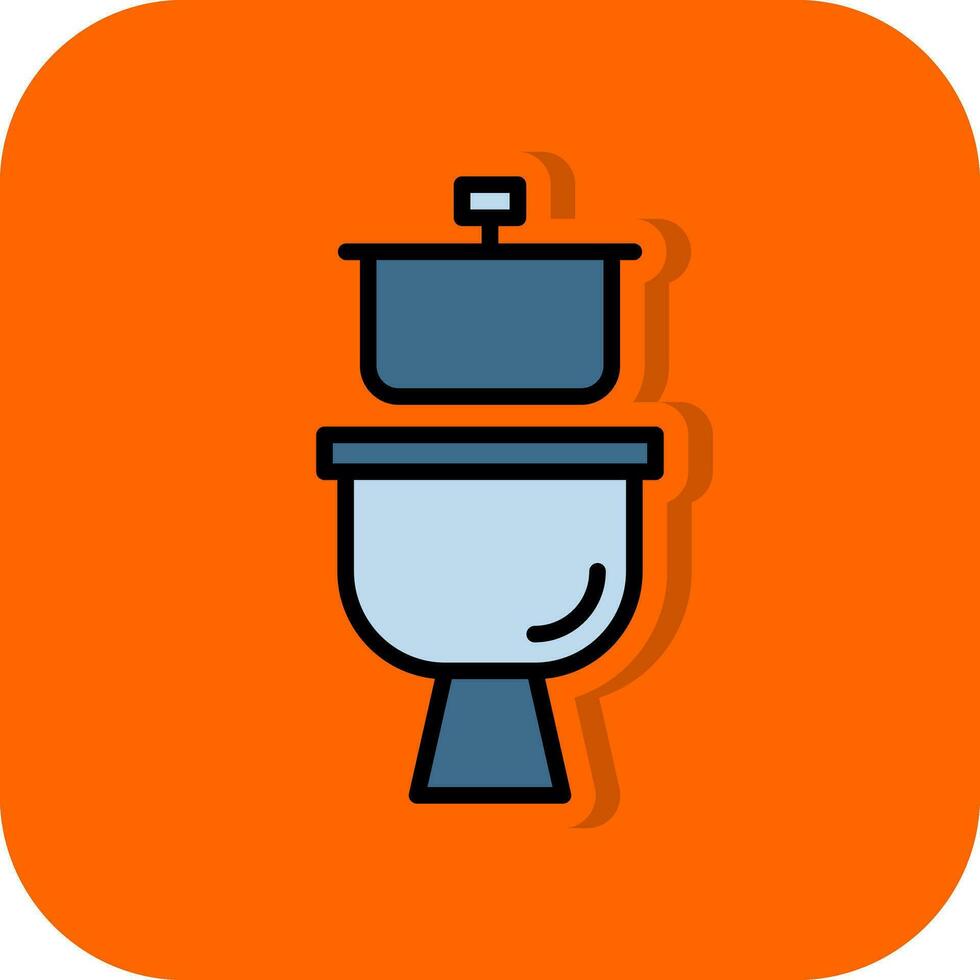 WC-Vektor-Icon-Design vektor