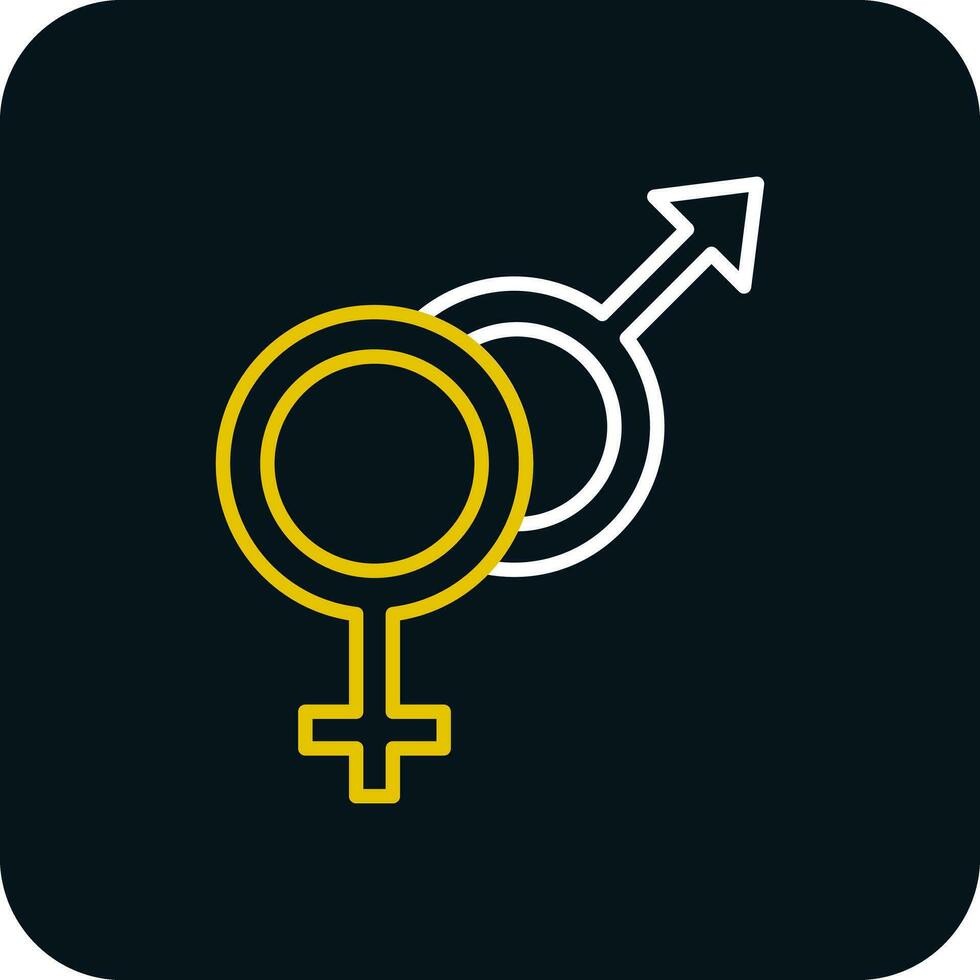 Gender-Vektor-Icon-Design vektor