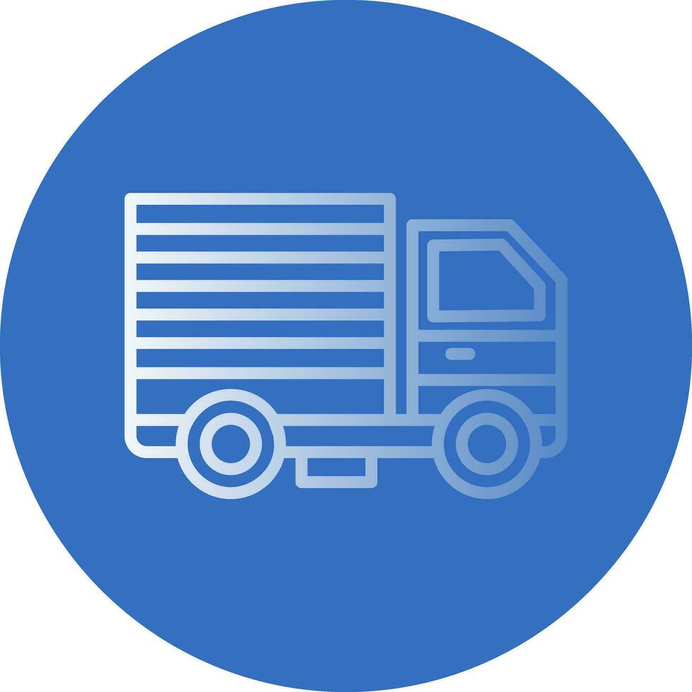 LKW-Vektor-Icon-Design vektor