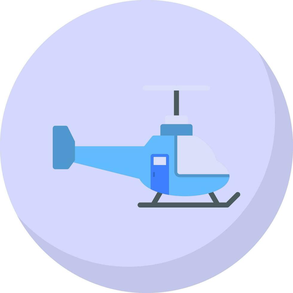 Hubschrauber-Vektor-Icon-Design vektor