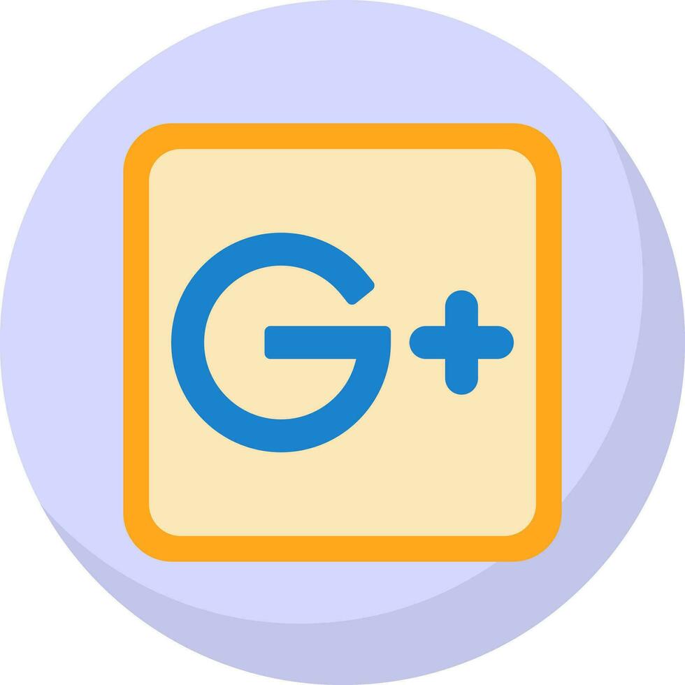 Google plus vektor ikon design