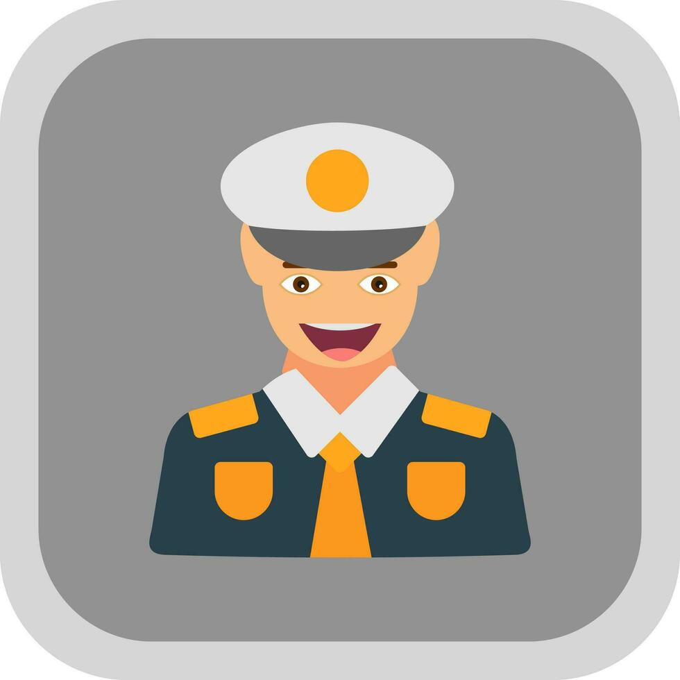 Polizist-Vektor-Icon-Design vektor