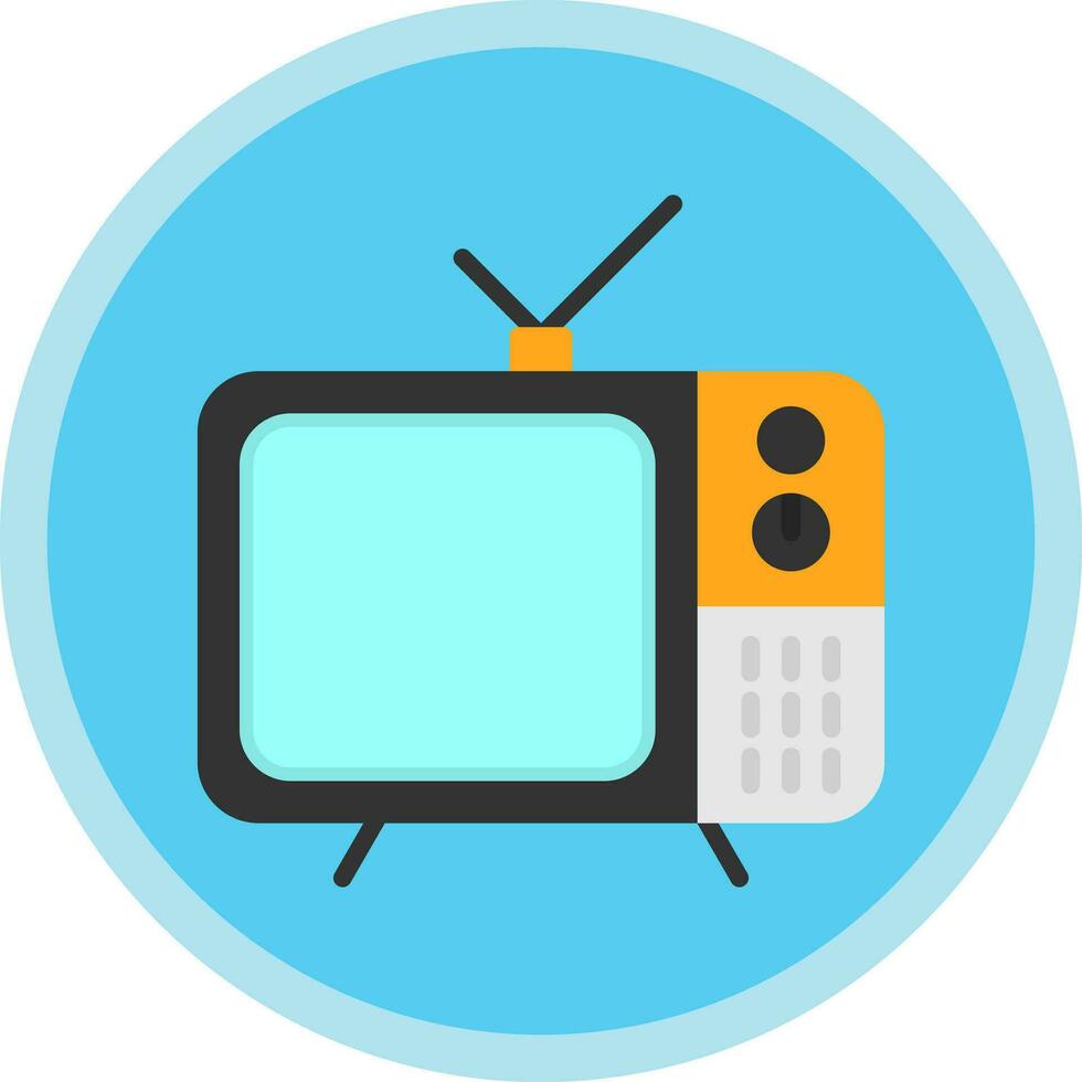 TV-Vektor-Icon-Design vektor