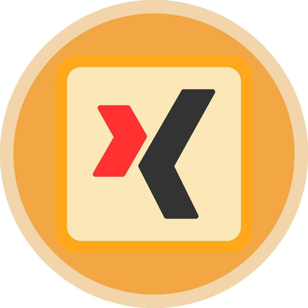 xing Logo Vektor Symbol Design