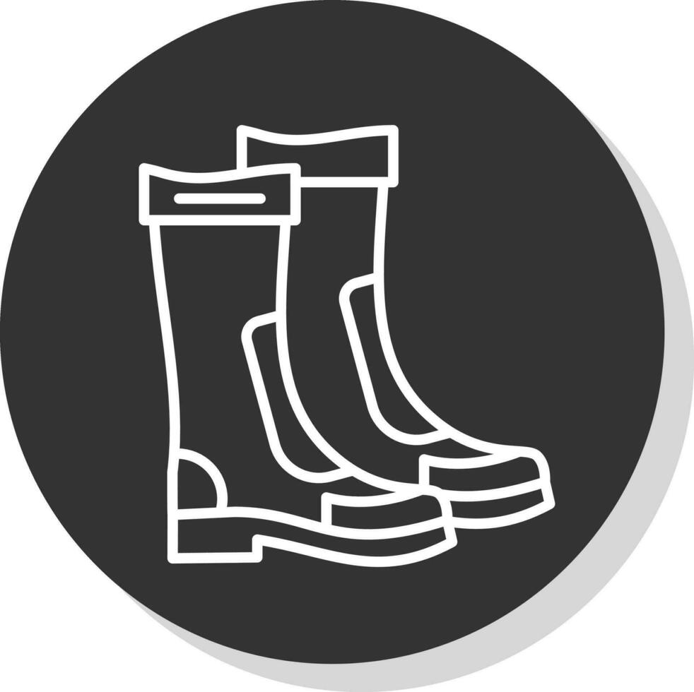 Boot-Vektor-Icon-Design vektor