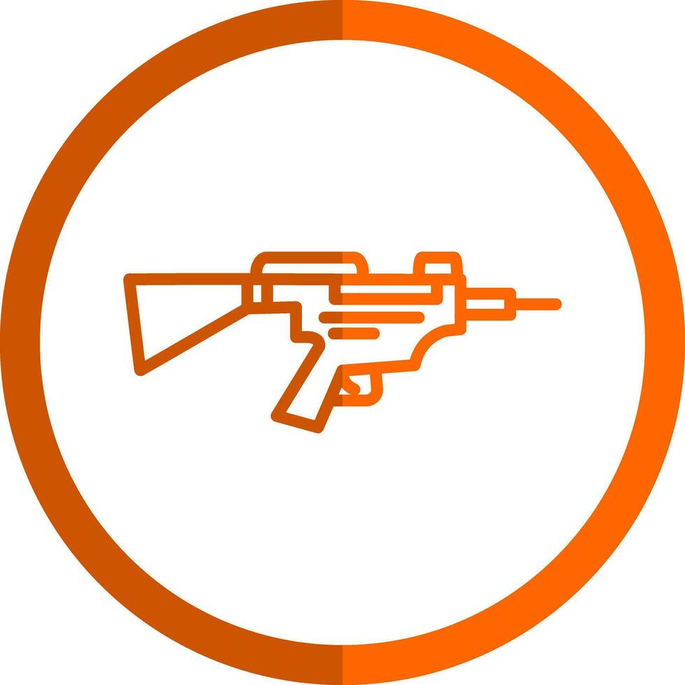 Waffe-Vektor-Icon-Design vektor