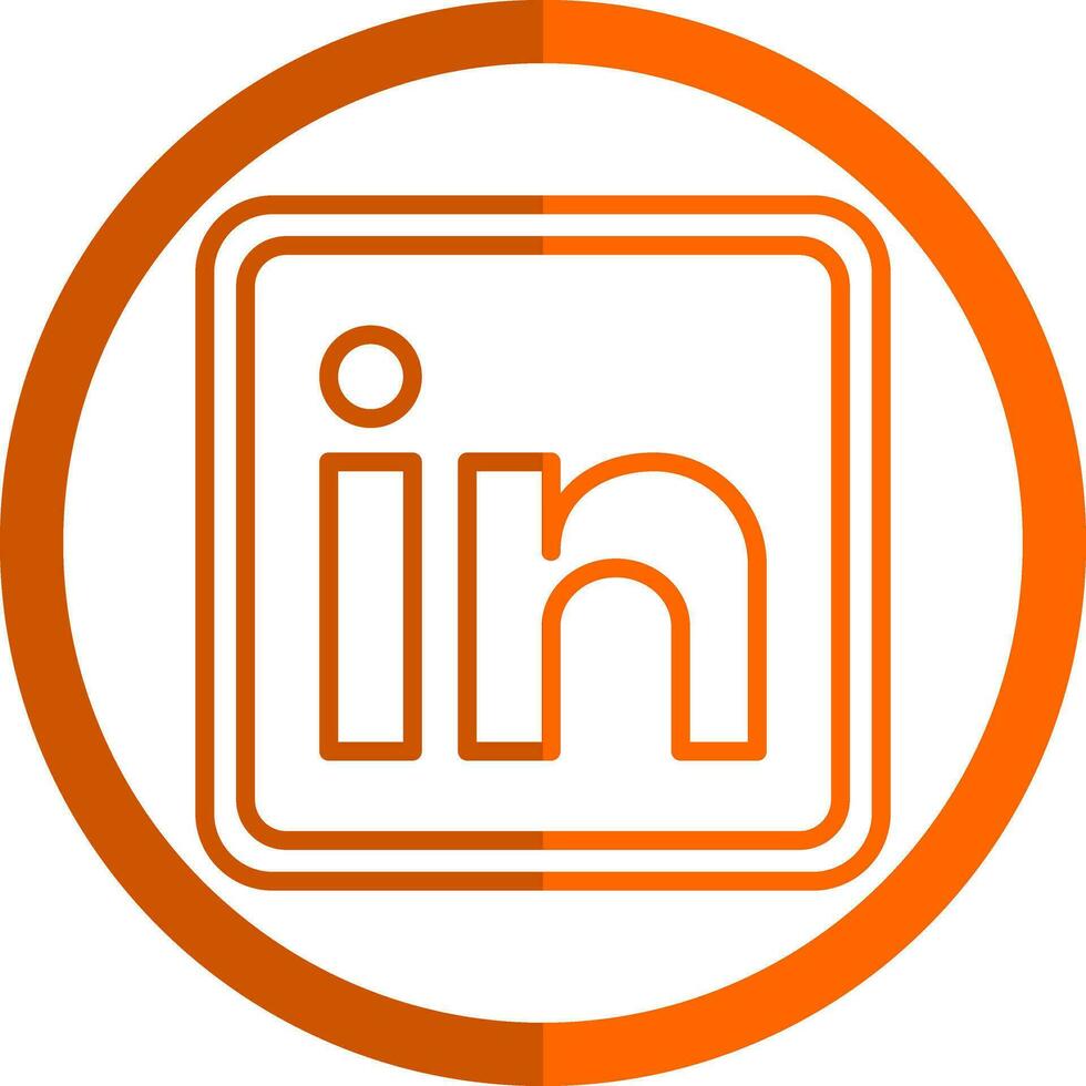Linkedin Vektor Symbol Design